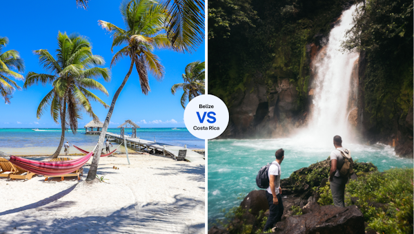 ¿Deberías visitar Belice o Costa Rica?