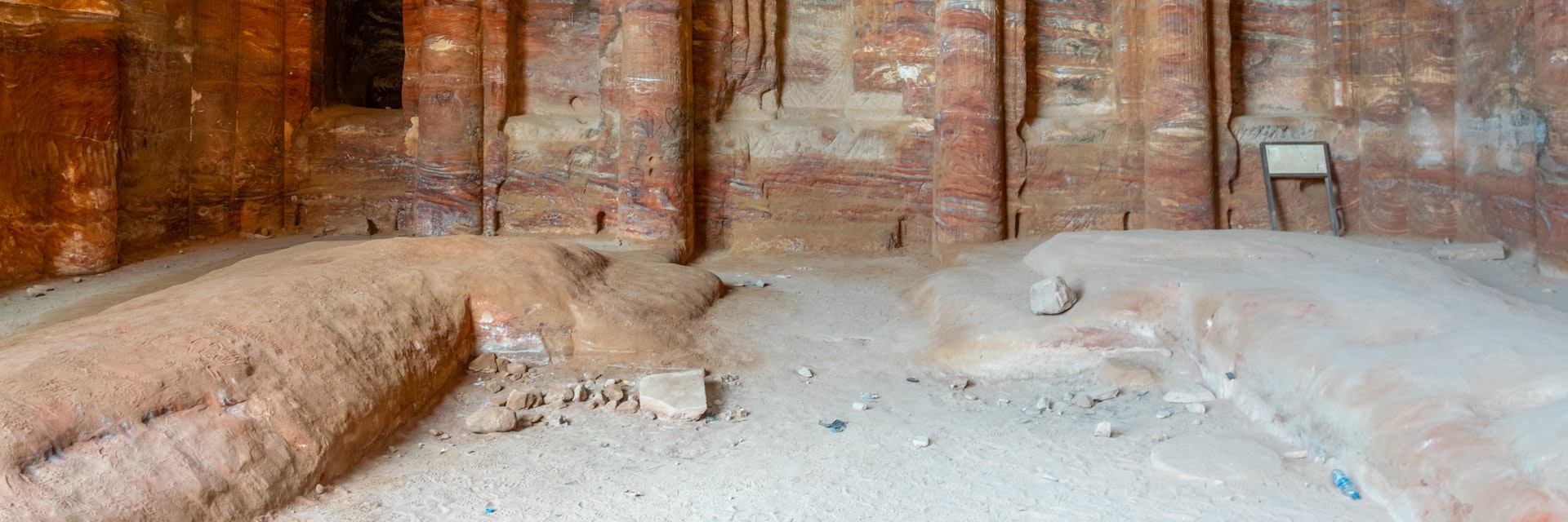 Garden tomb and triclinium at Petra, Jordan.