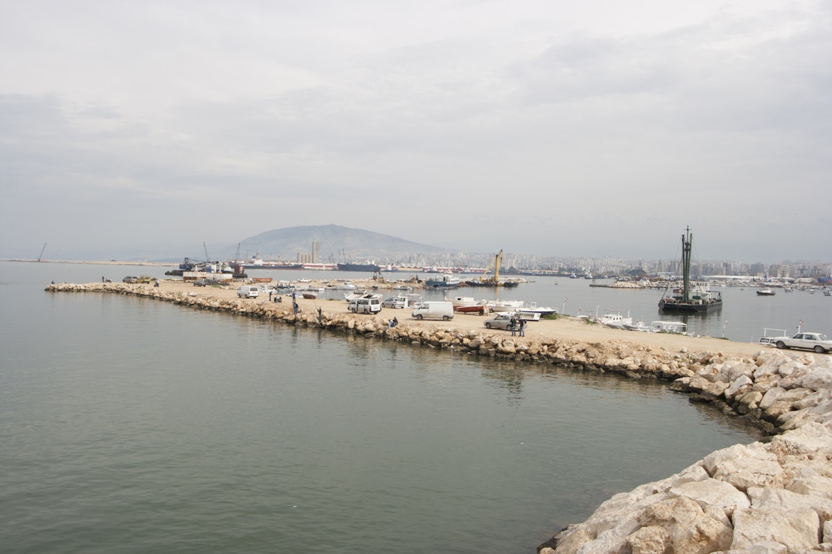 Al-mina port in Tripoli.