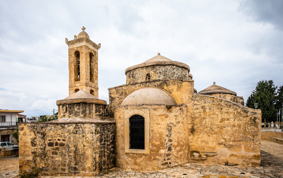 Agia Paraskeviith, Byzantine Church in Geroskipou village, Cyprus.
