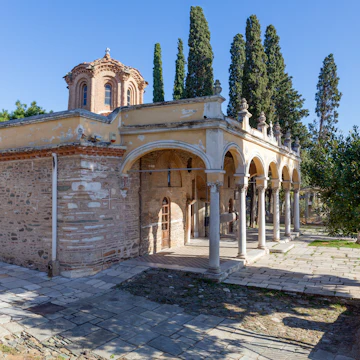 The monastery of Vlatadon in Thessaloniki.