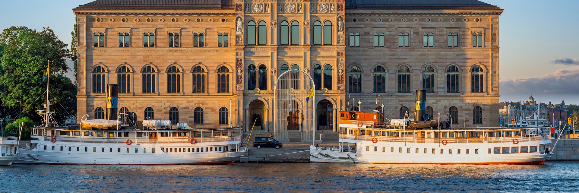 Nationalmuseum, or National Museum of Fine Arts, located on the peninsula Blasieholmen in central Stockholm, Sweden.