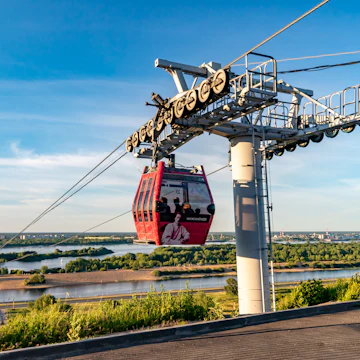 Nizhny Novgorod Cable Car.