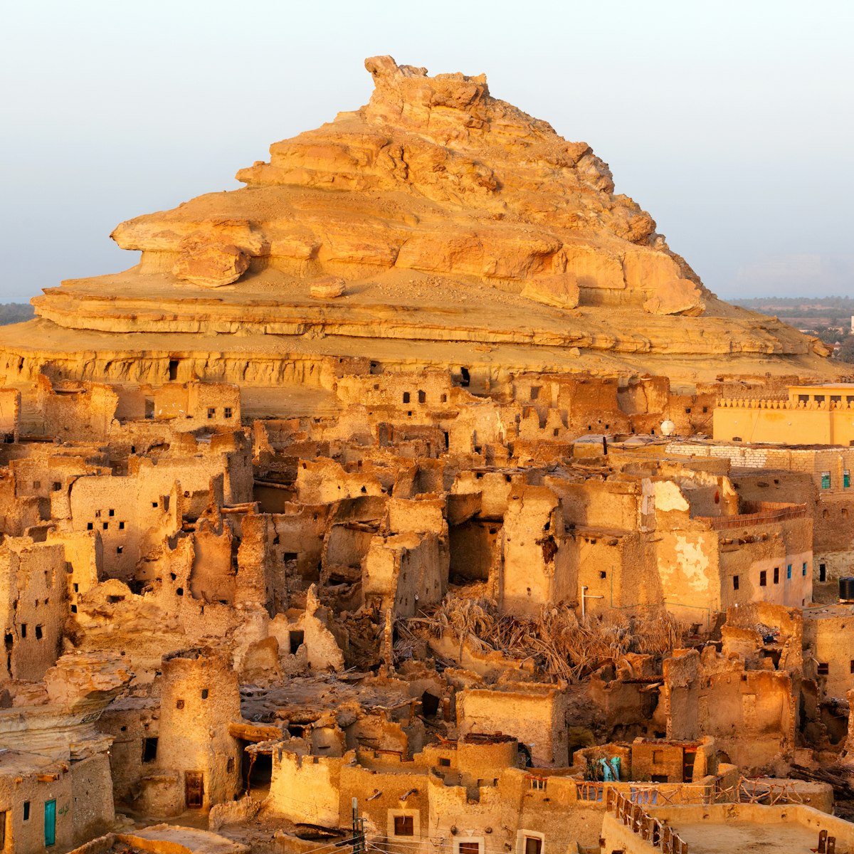 The Shali Fortress in Siwa Oasis, Egypt.