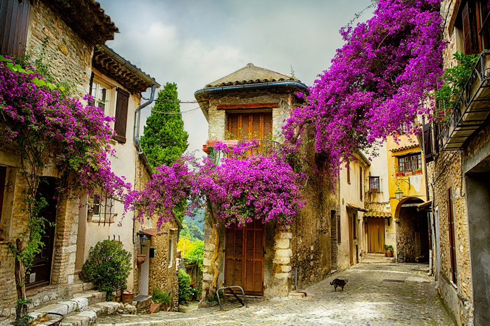 Beautiful old town of Provence