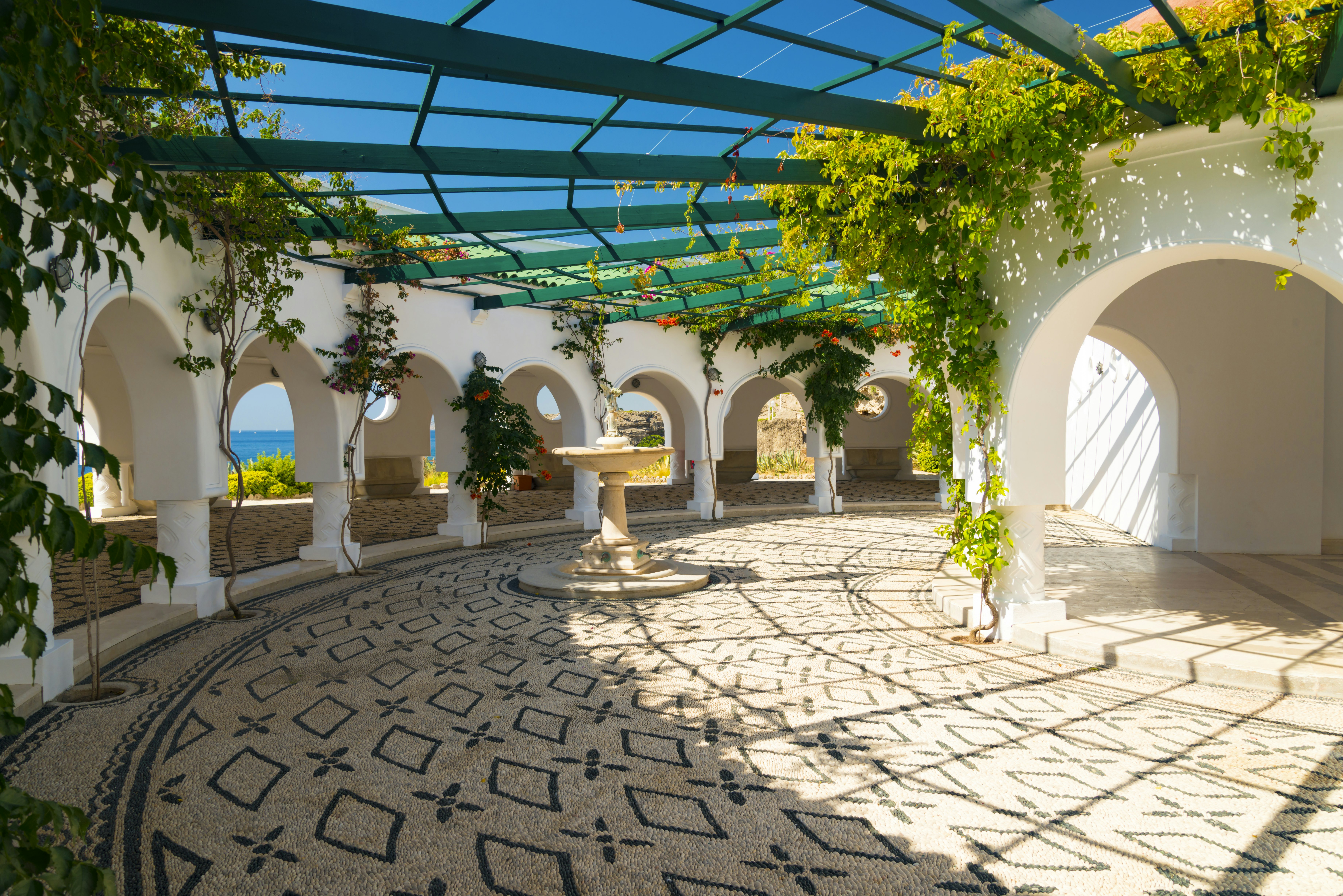 Kallithea Springs on the Island of Rhodes.