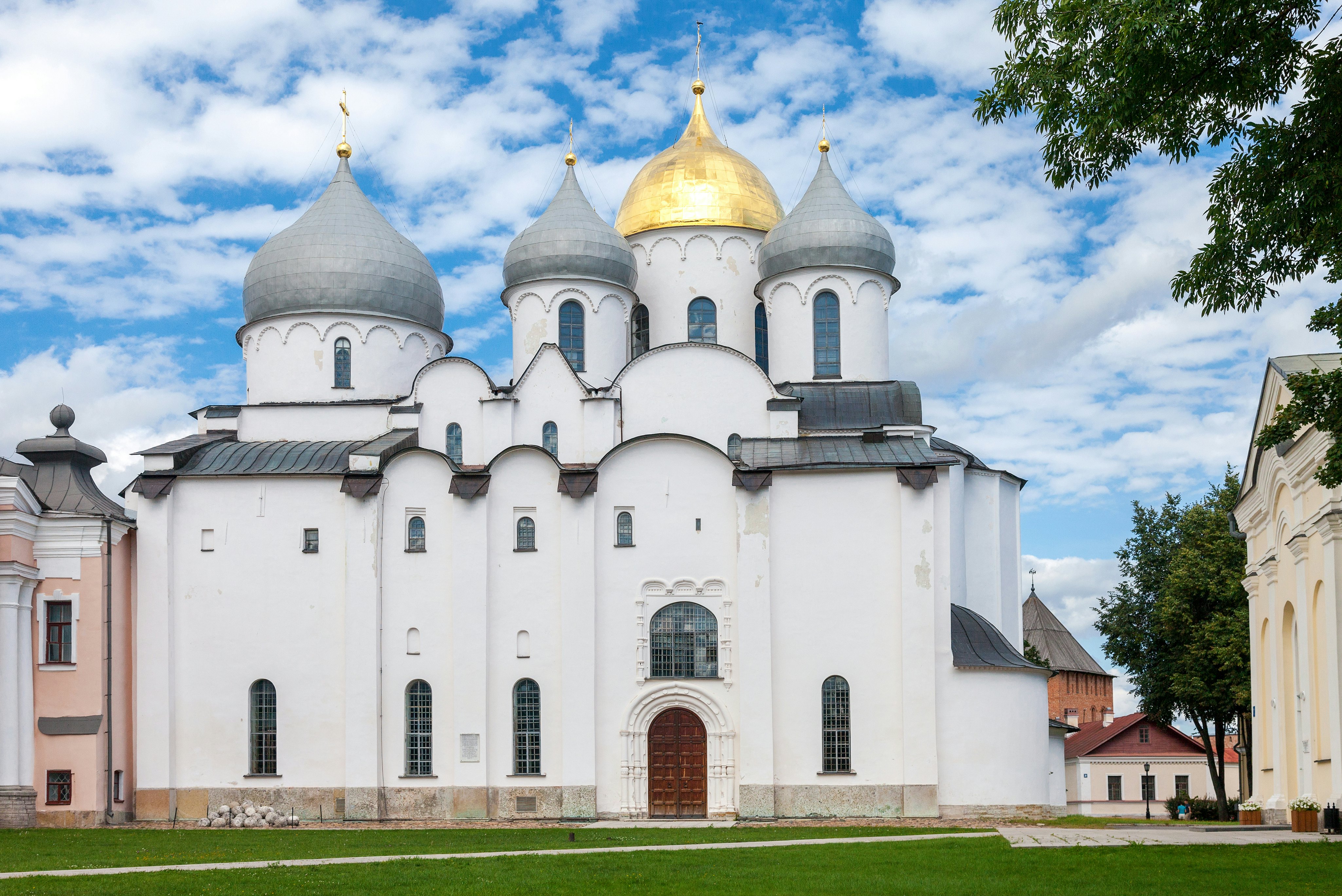 Saint Sophia Cathedral at Novgorod Kremlin.