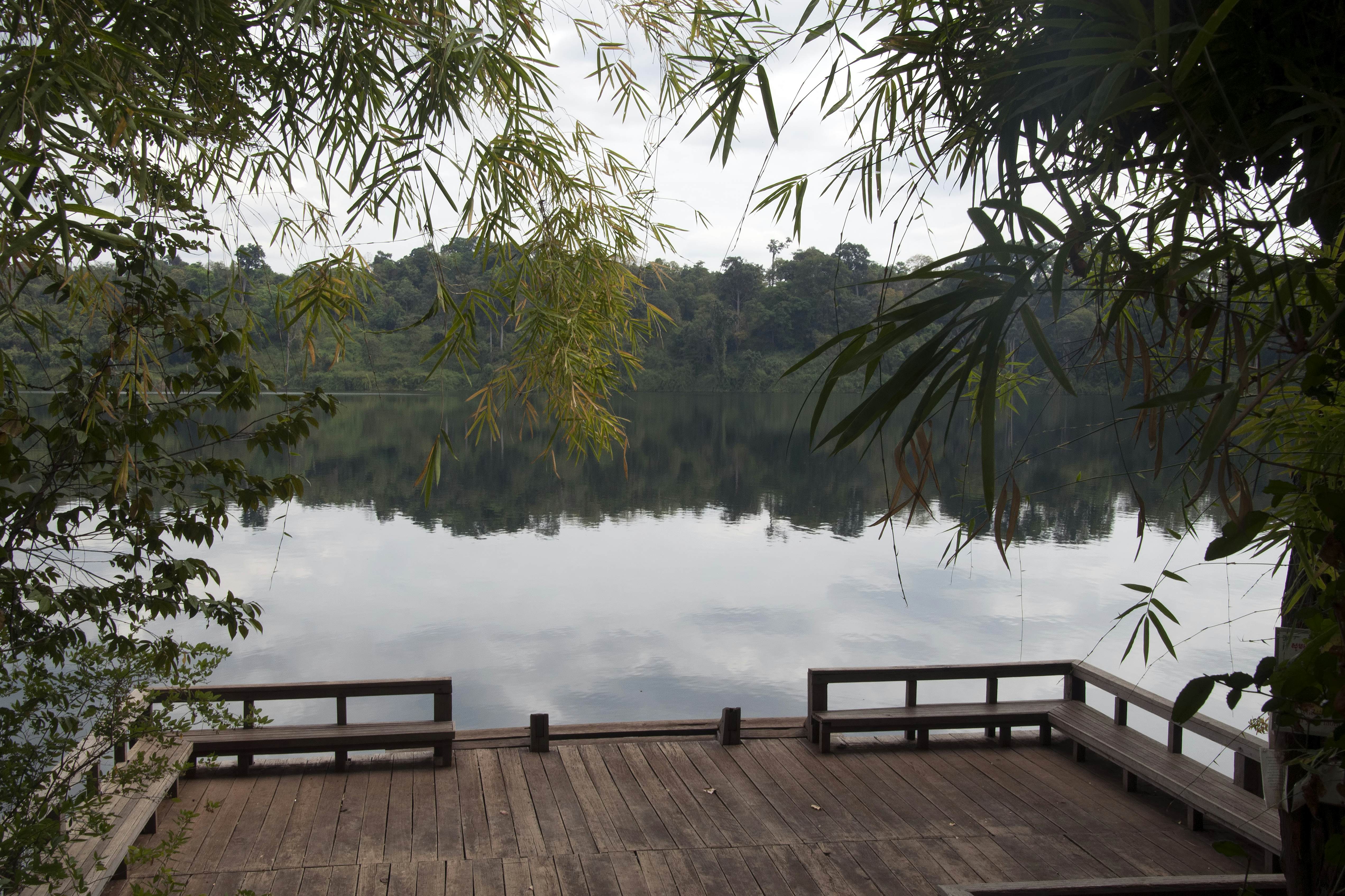 Yeak Lom lake, Banlung, Cambodia.