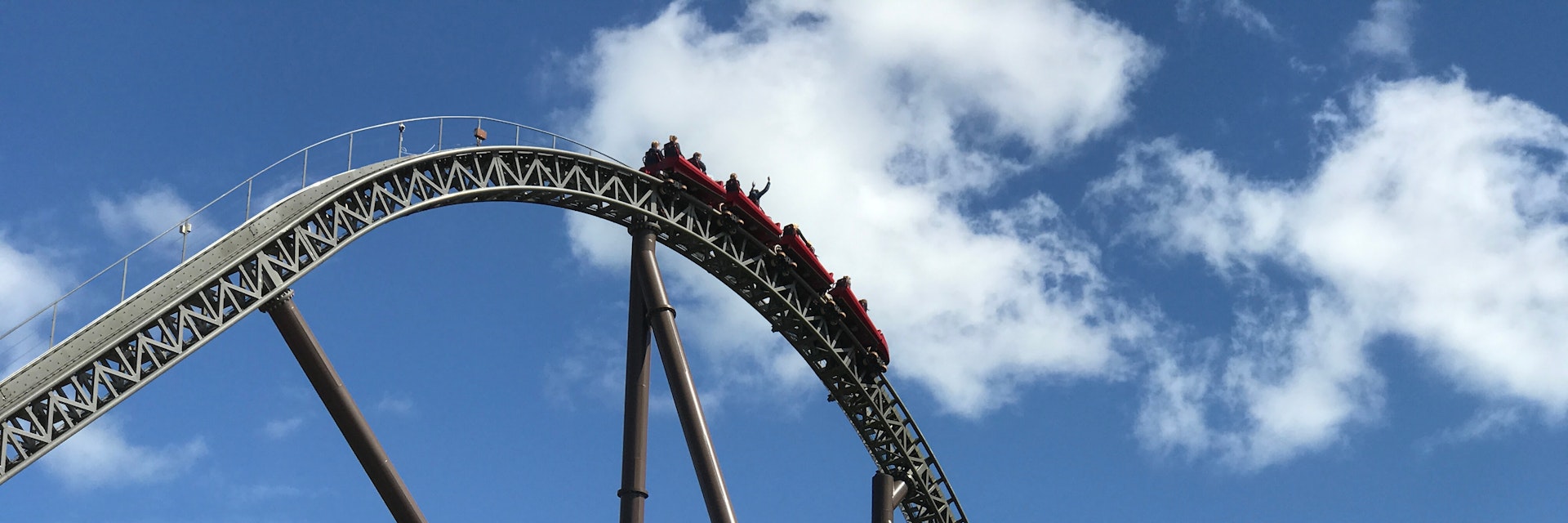 Rollercoaster at Djurs Sommerland.