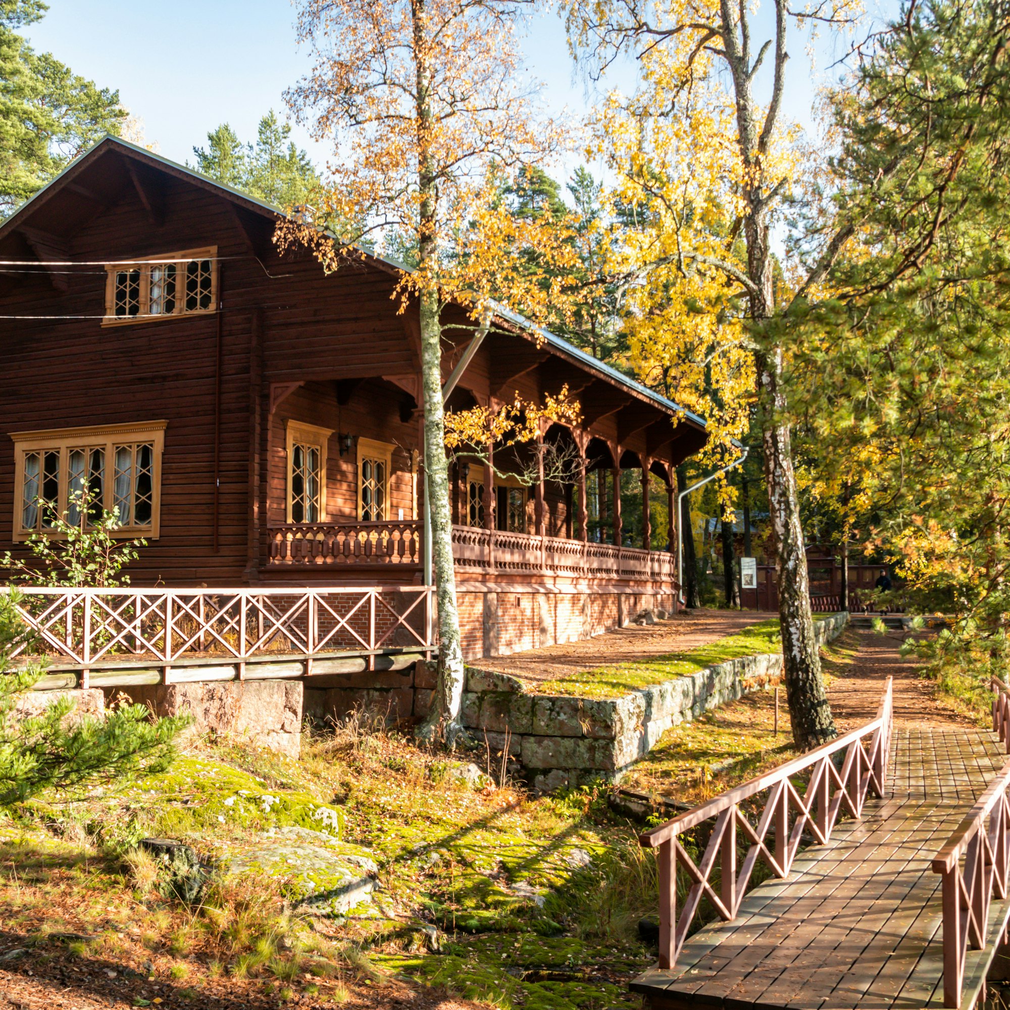 Emperor Alexander lll fishing lodge Langinkoski.