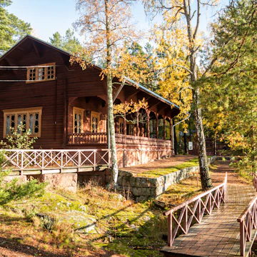 Emperor Alexander lll fishing lodge Langinkoski.