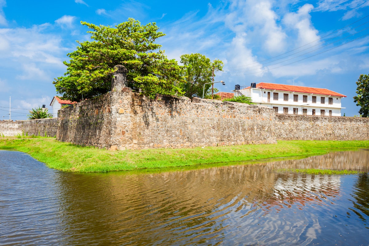 The Batticaloa Fort is the old portuguese fort in the center of Batticaloa city, Sri Lanka.