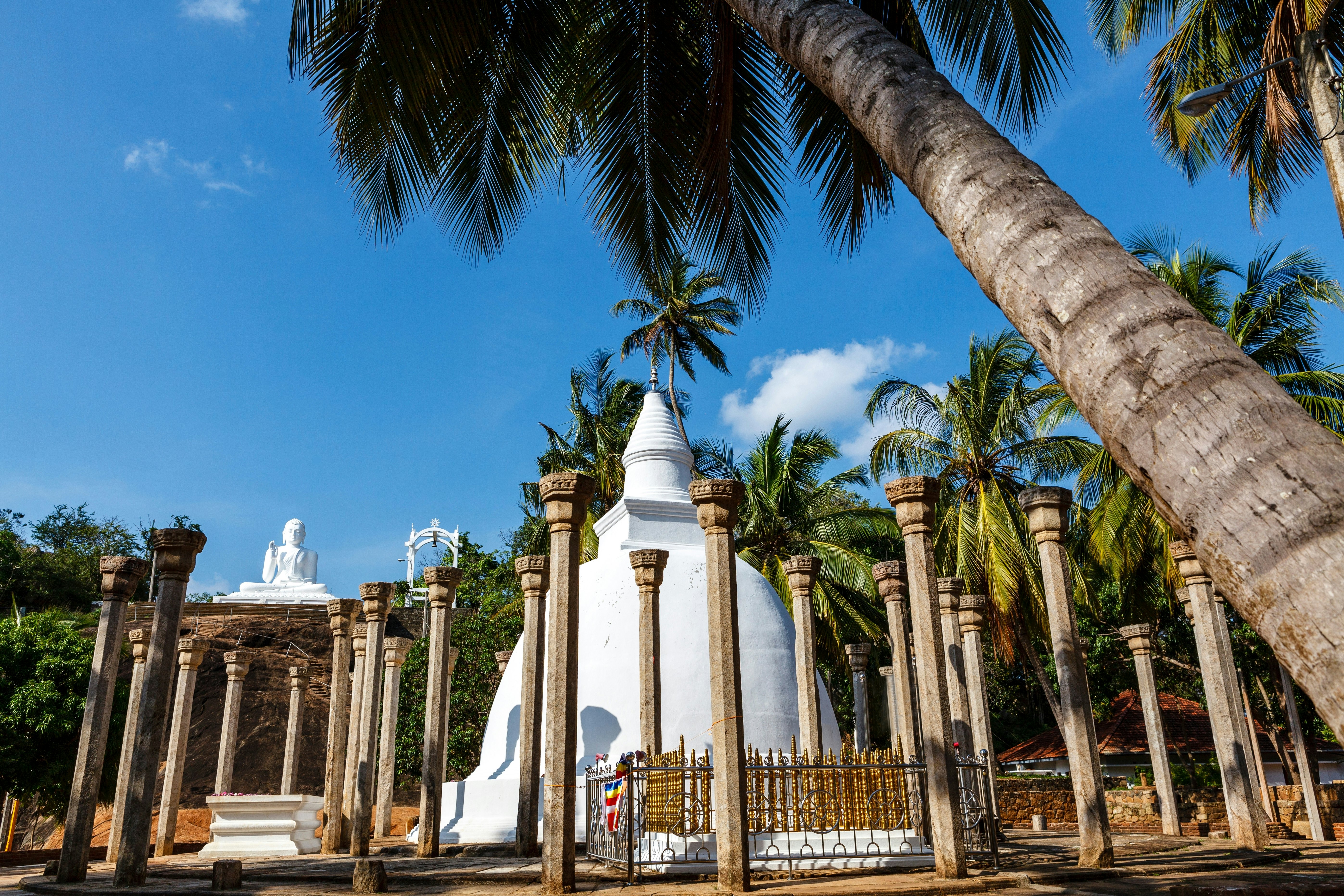 Ambasthale Dagoba, an UNESCO World Heritage Site in Mihintale, Sri Lanka.