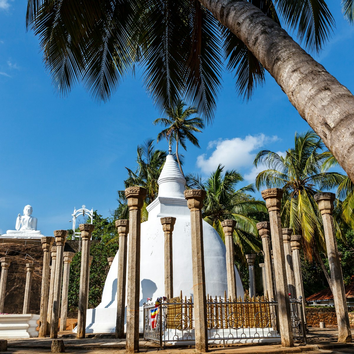 Ambasthale Dagoba, an UNESCO World Heritage Site in Mihintale, Sri Lanka.