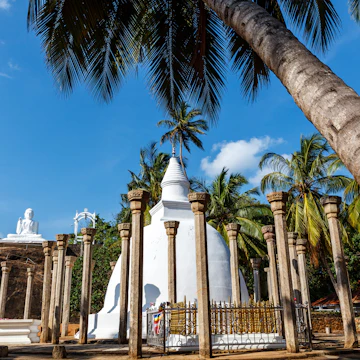 Ambasthale Dagoba, an UNESCO World Heritage Site in Mihintale, Sri Lanka.