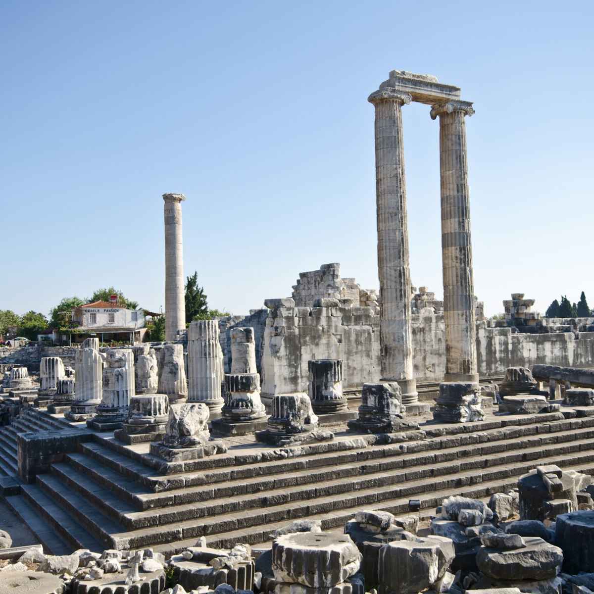 Temple of Apollo in antique city of Didyma.