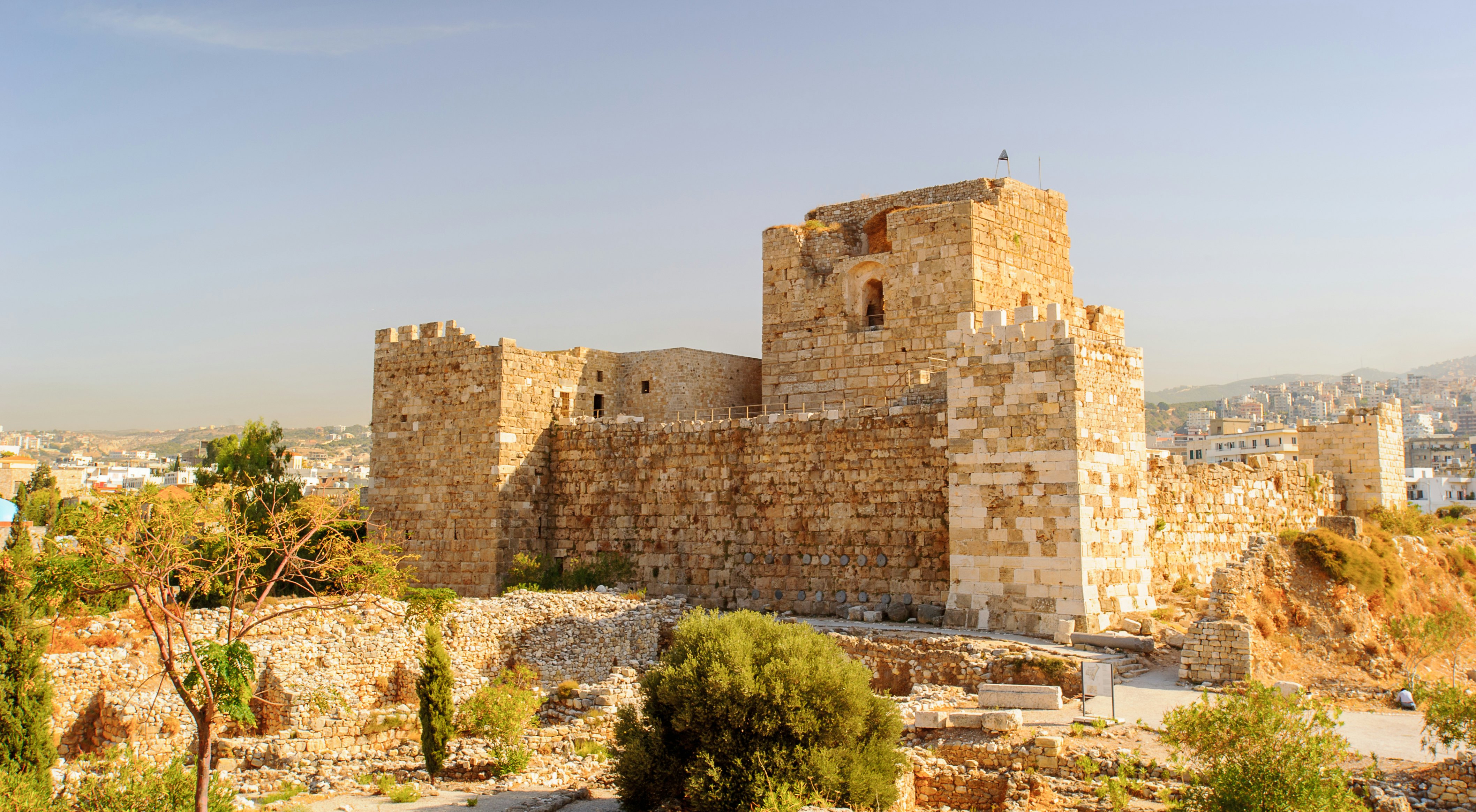 Byblos Crusader Castle, Lebanon.