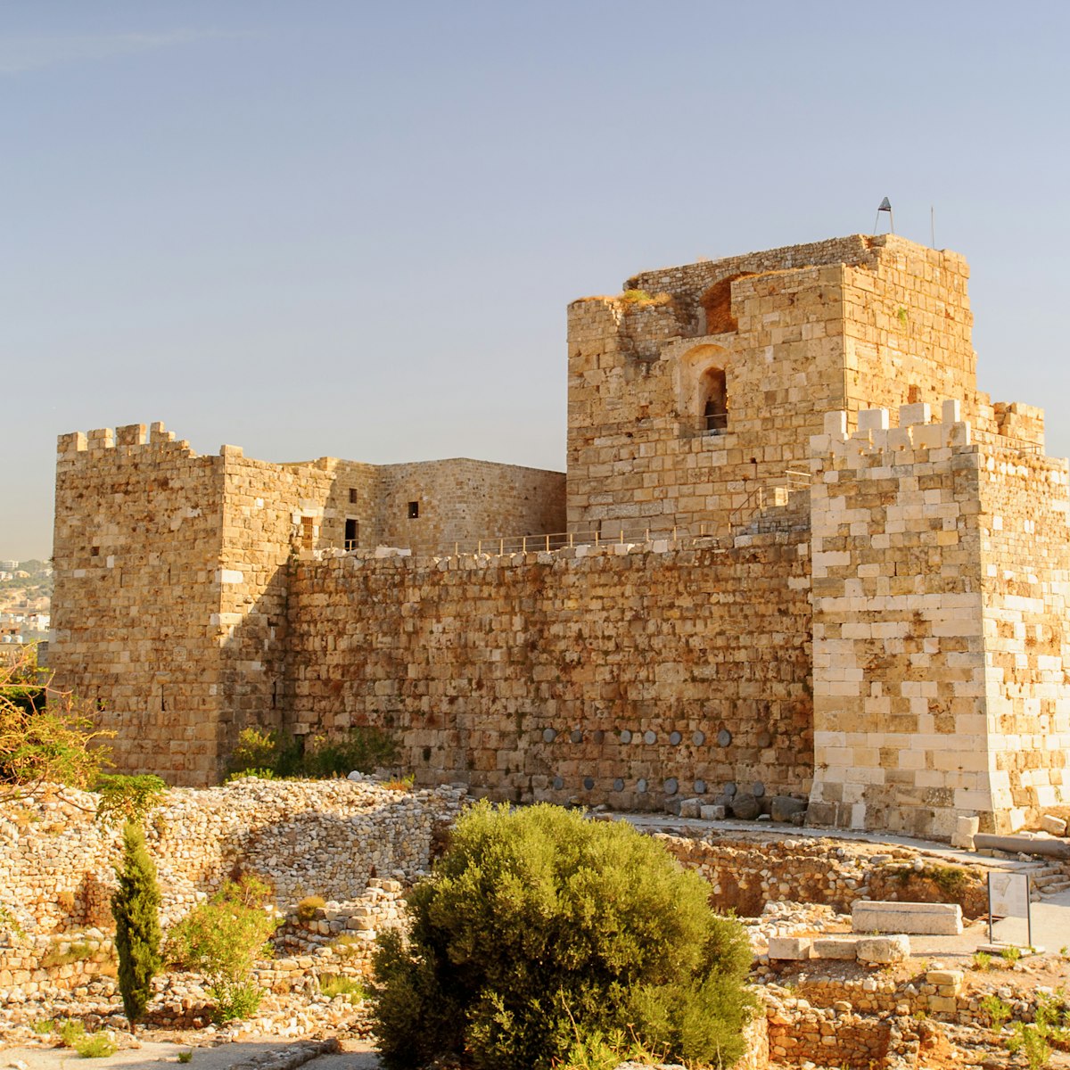 Byblos Crusader Castle, Lebanon.  