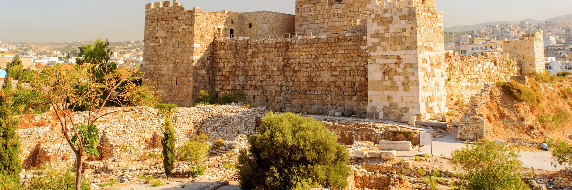 Byblos Crusader Castle, Lebanon.  
