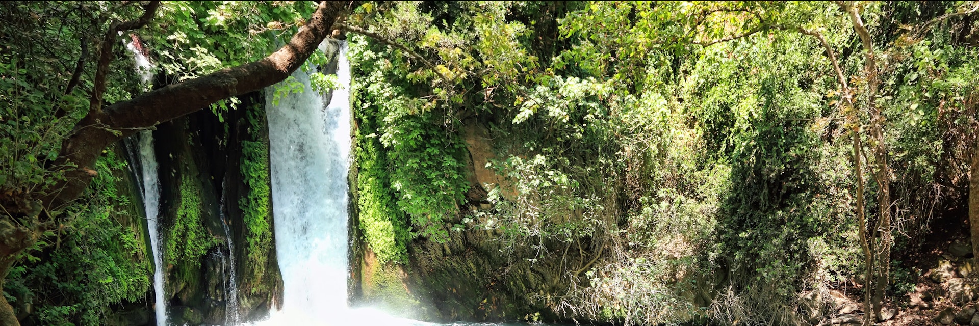 Waterfall in Banias Nature Reserve
