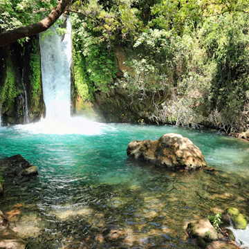 Waterfall in Banias Nature Reserve