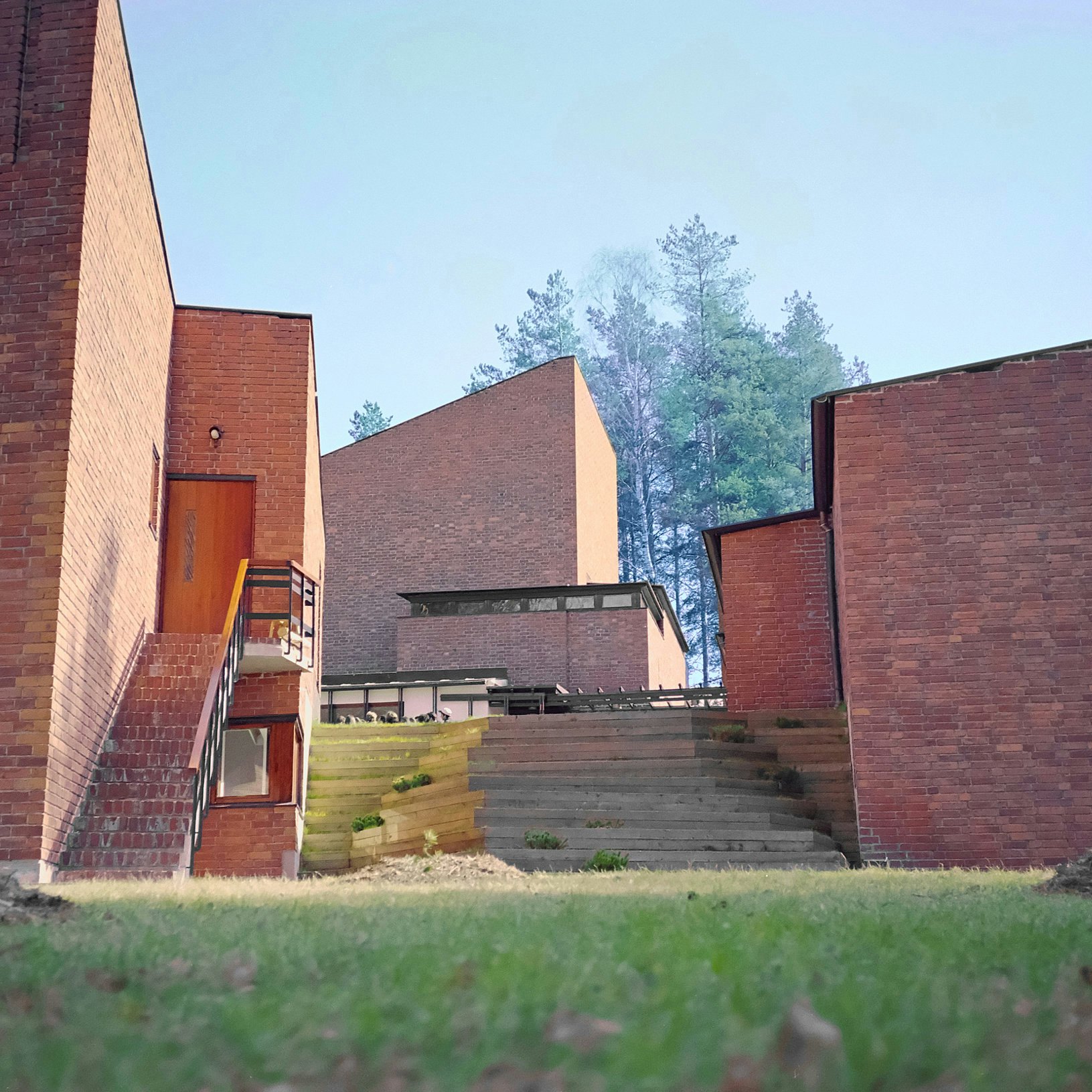 Saynatsalo Town Hall designed by Alvar Aalto.