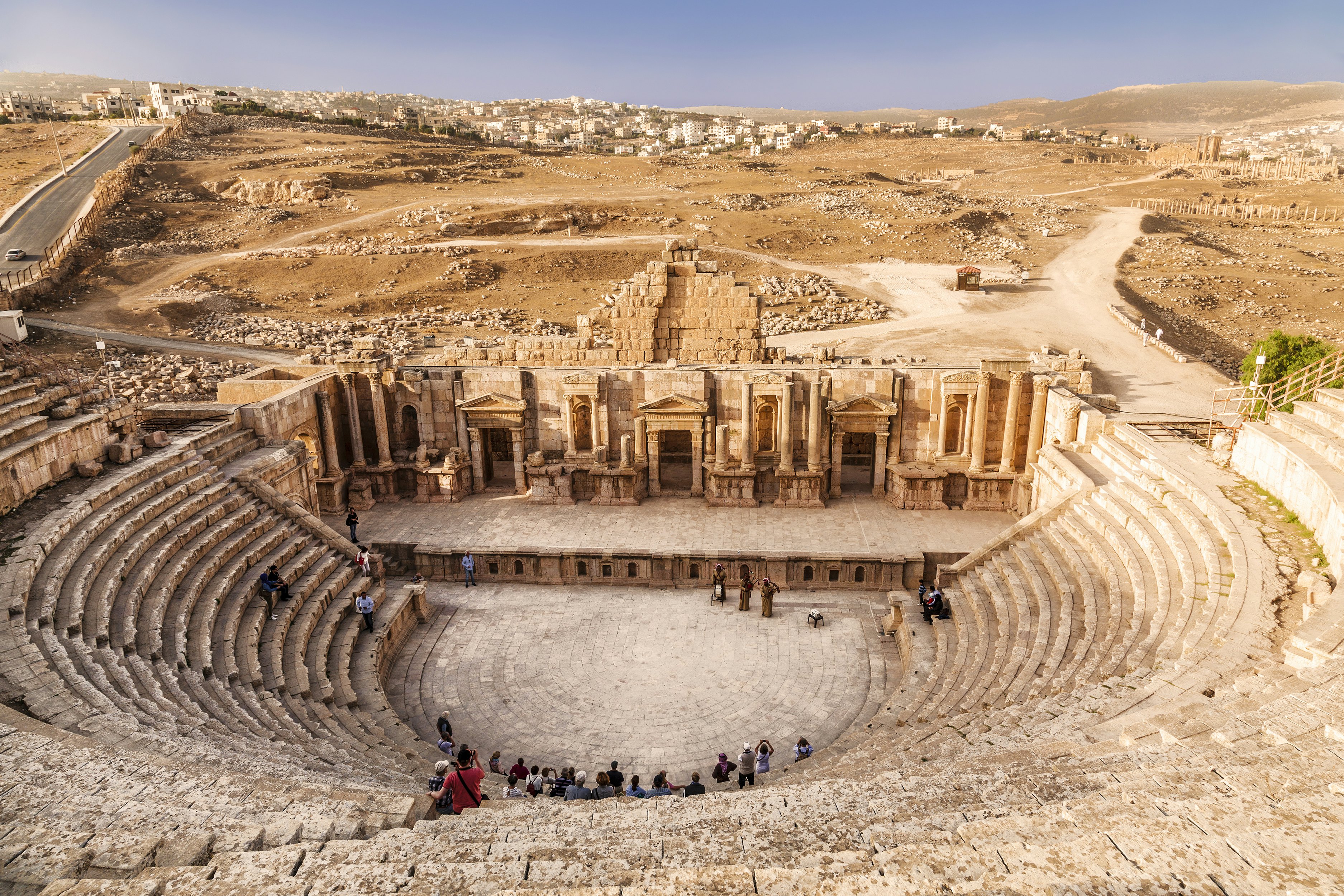 South Theatre, Jerash, Jordan.