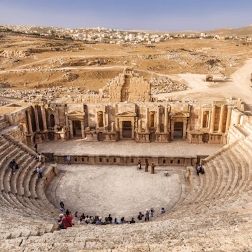 South Theatre, Jerash, Jordan.