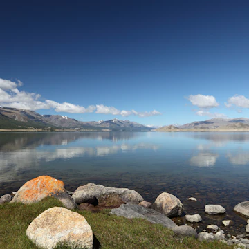 Khoton Nuur lake in Mongolian Altai.