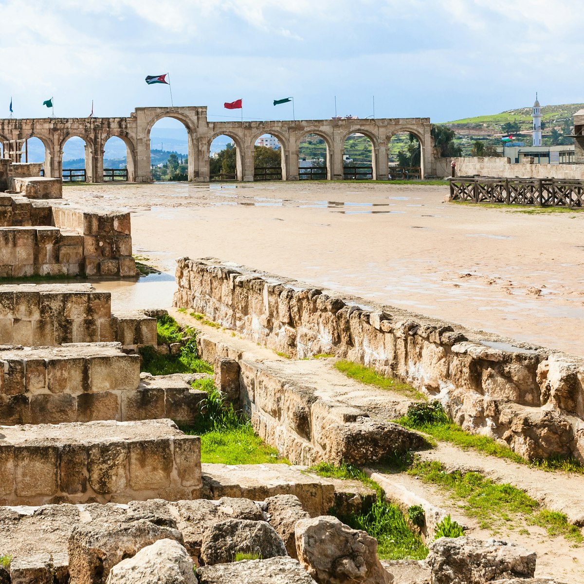 Hippodrome in Jerash.