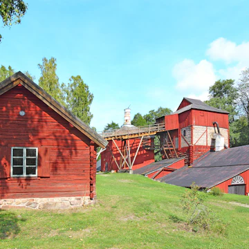 Engelsberg Ironworks. This site is the best-preserved and most complete example of this type of Swedish ironworks.
