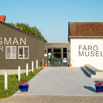 The Bergman center, dedicated to the work of Ingmar Bergman, in Faro, Sweden.