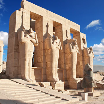 Ramesseum in Luxor.