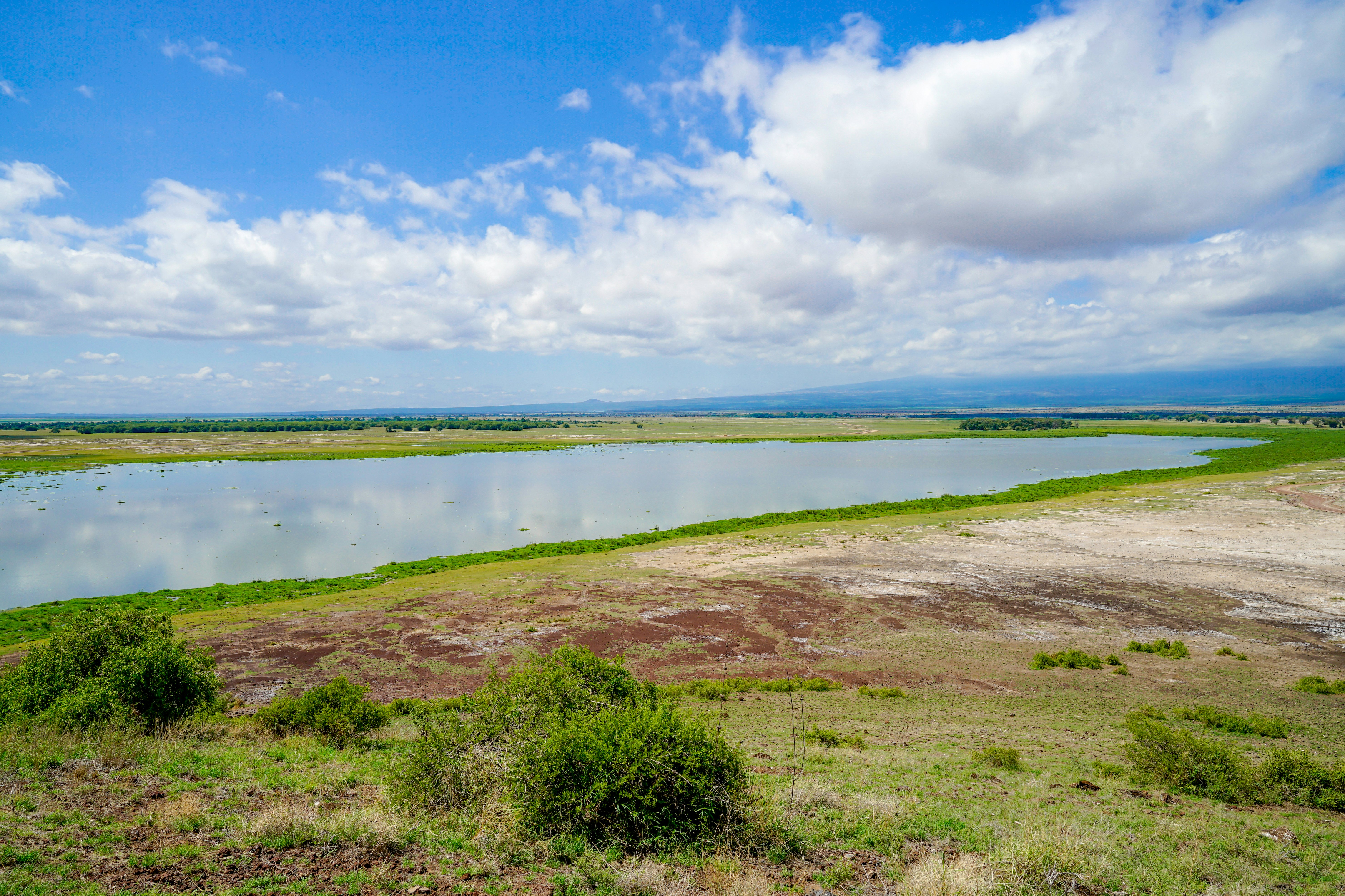 View of Amboseli National Park from Observation Hill.