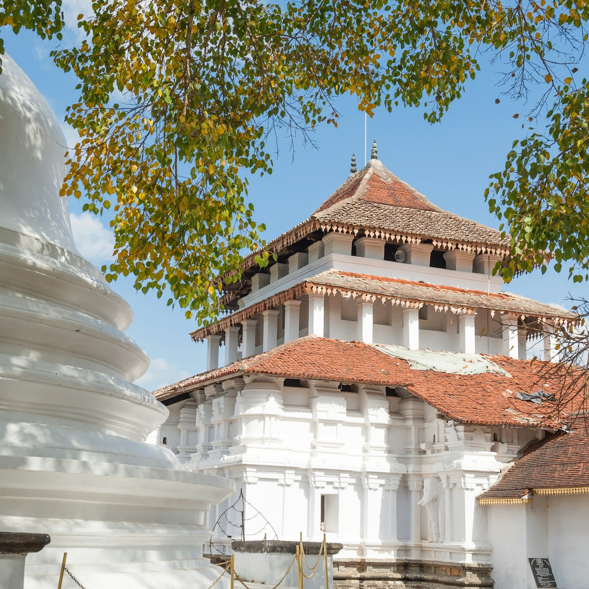 Lankatilake Temple, Kandy, Sri Lanka.