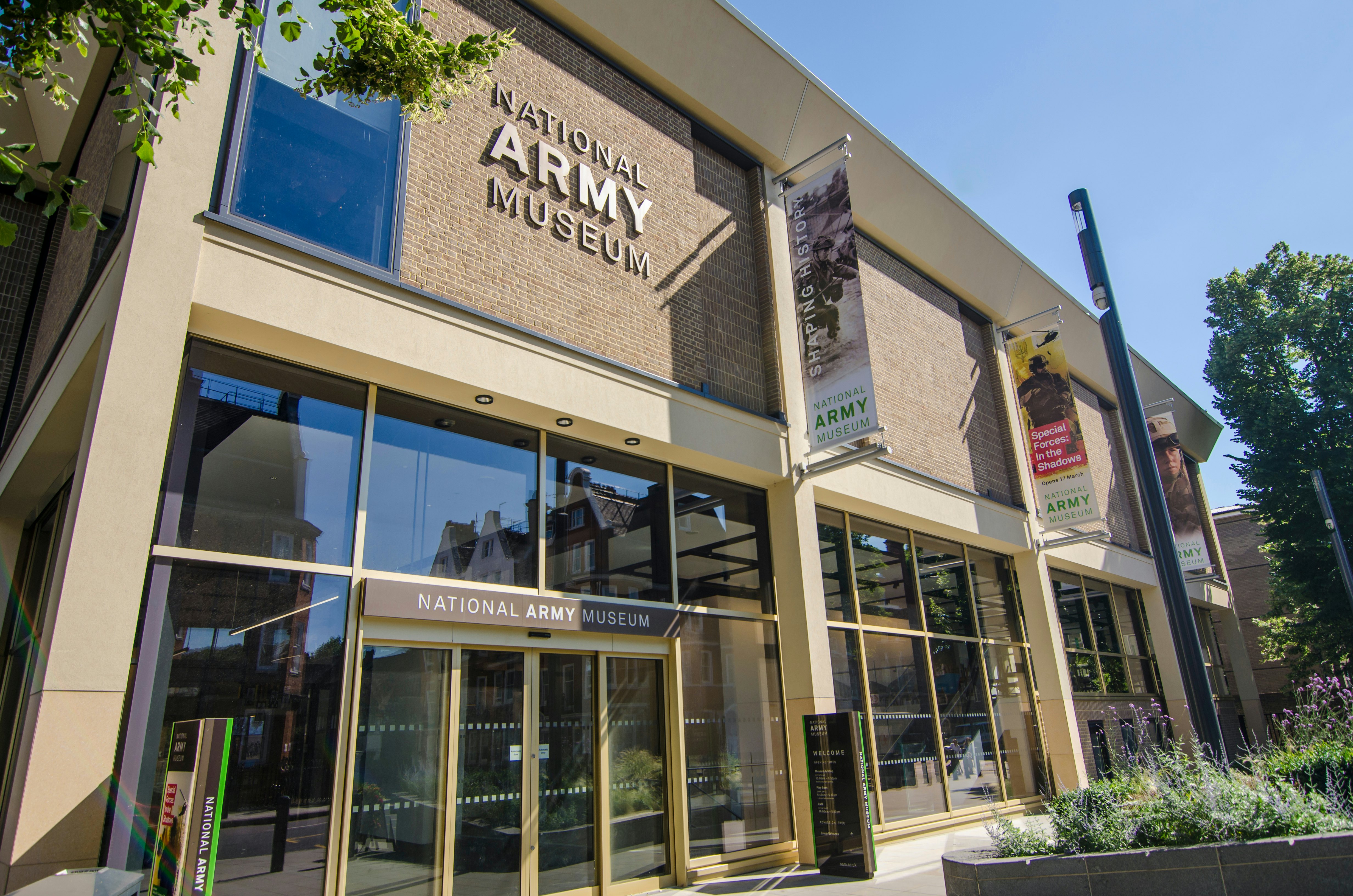 The National Army Museum in Chelsea, the British Army's central museum.