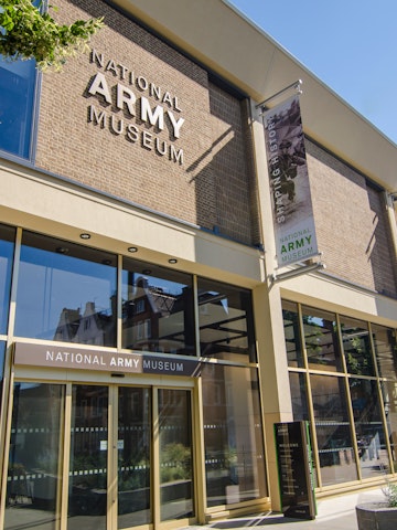 The National Army Museum in Chelsea, the British Army's central museum.