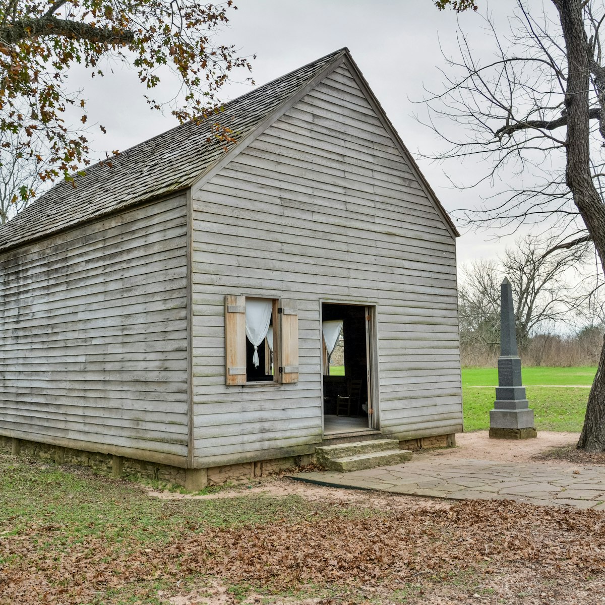Replica of Independence Hall in Washington-on-the-Brazos, where the Declaration of Texas Independence was signed in 1836.
