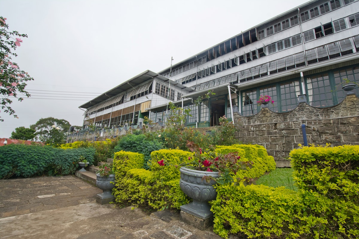 Dambatenne tea factory that was built in 1890 by Sir Thomas Lipton, in Haputale, Sri Lanka.