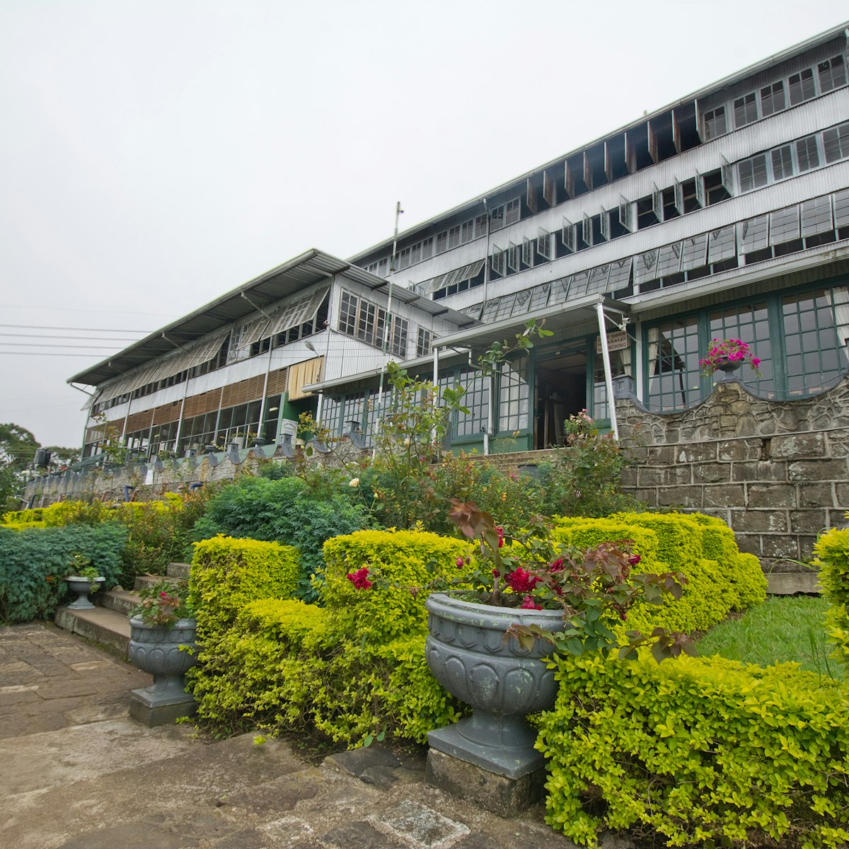 Dambatenne tea factory that was built in 1890 by Sir Thomas Lipton, in Haputale, Sri Lanka.