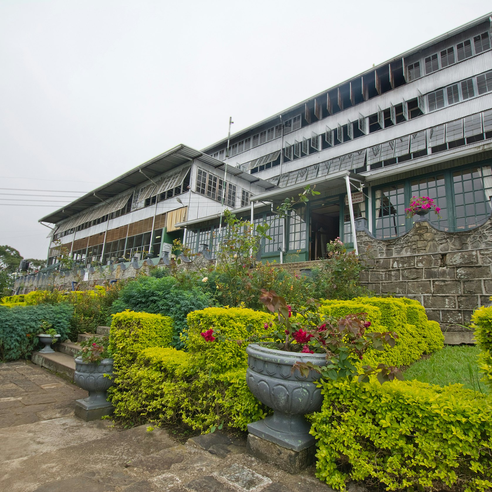Dambatenne tea factory that was built in 1890 by Sir Thomas Lipton, in Haputale, Sri Lanka.