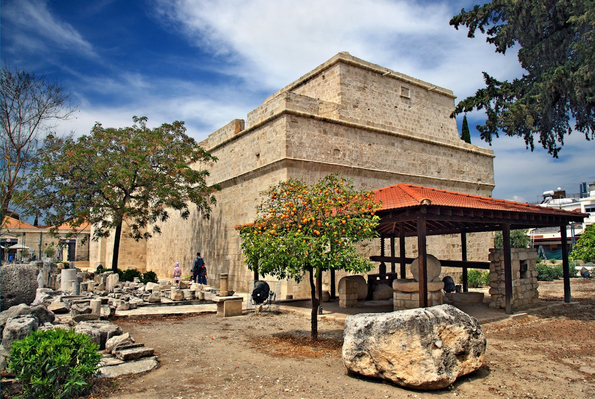 The castle of the town of Limassol housing the Cyprus Medieval Museum. According to a legend it is the place where Richard Lionheart, king of England got married to Berengaria.