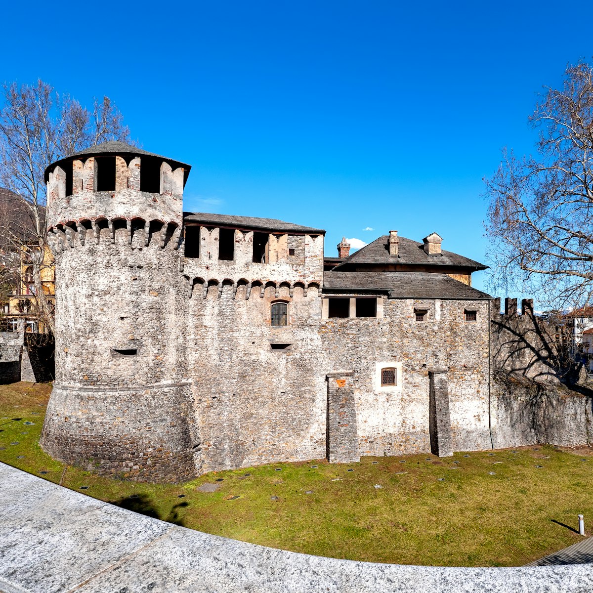 Castello Visconteo in Locarno, Switzerland.