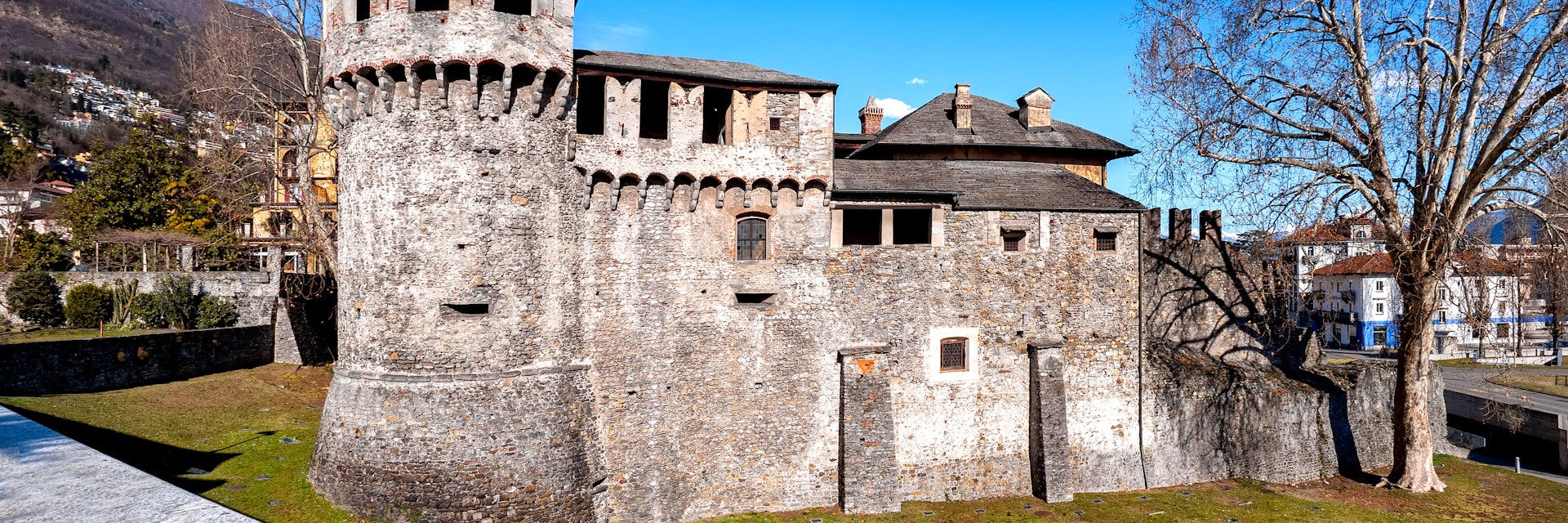 Castello Visconteo in Locarno, Switzerland.
