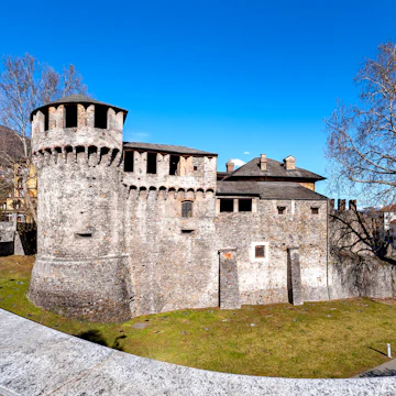 Castello Visconteo in Locarno, Switzerland.