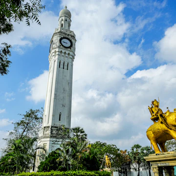 Jaffna Clock Tower, built in 1875 to honor the visit of the Prince of Wales on February 21, 2020 in Jaffna, Sri Lanka.