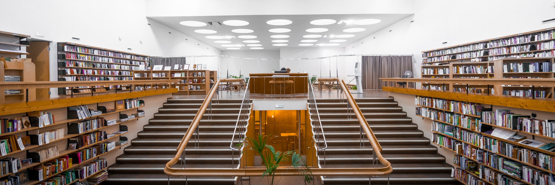 Alvar Aalto Library, Vyborg, Russia.