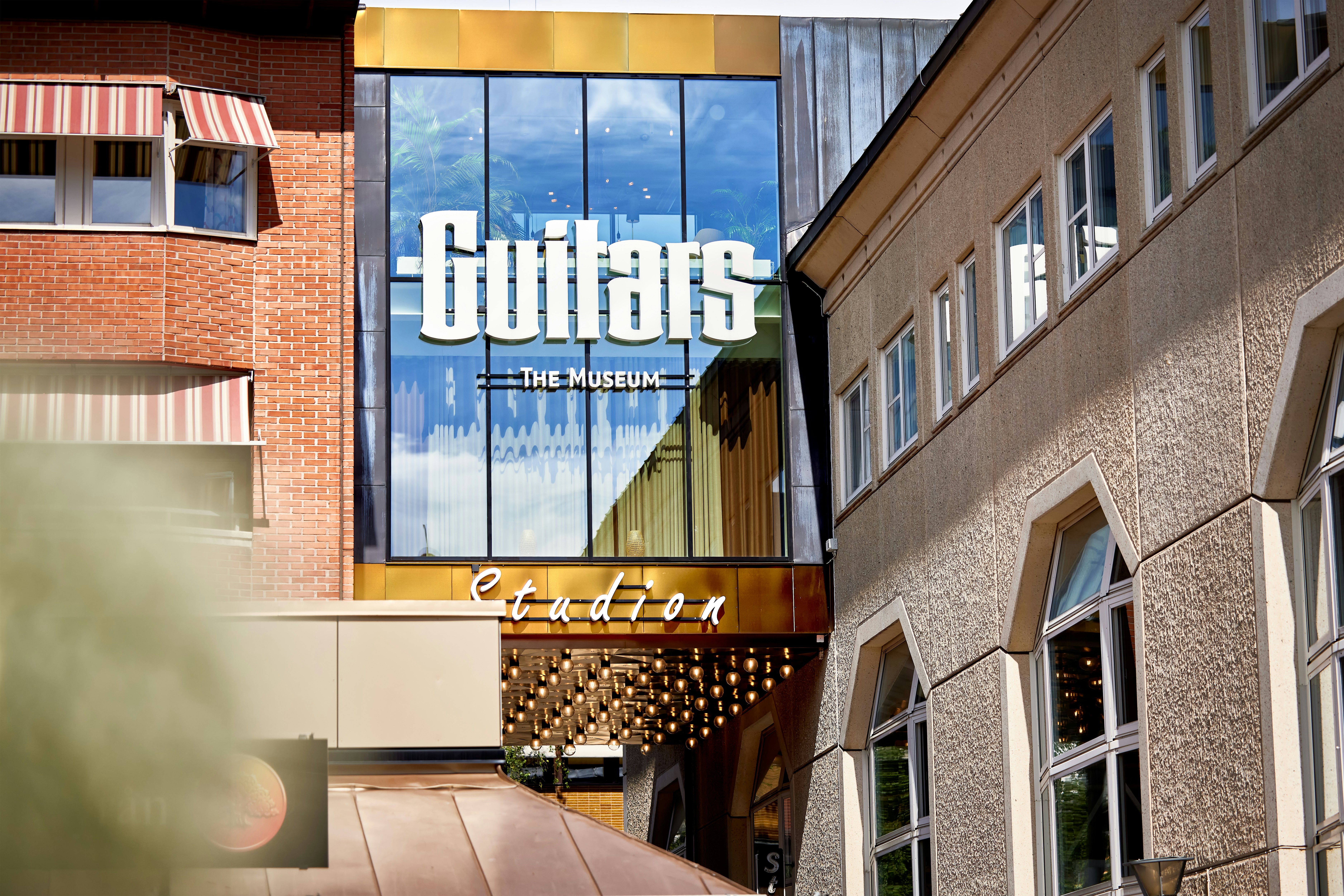 Guitars – the Museum, a museum located in central Umeå with collections of primarily electric guitars from the 1950s and 1960s.