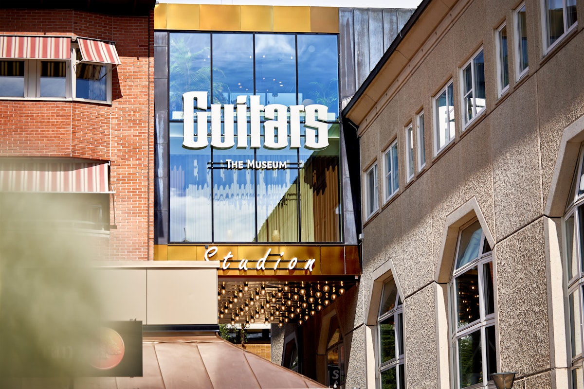 Guitars – the Museum, a museum located in central Umeå with collections of primarily electric guitars from the 1950s and 1960s.
