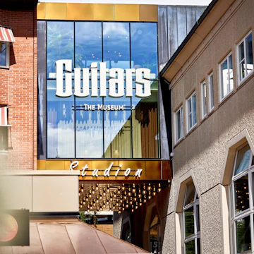 Guitars – the Museum, a museum located in central Umeå with collections of primarily electric guitars from the 1950s and 1960s.